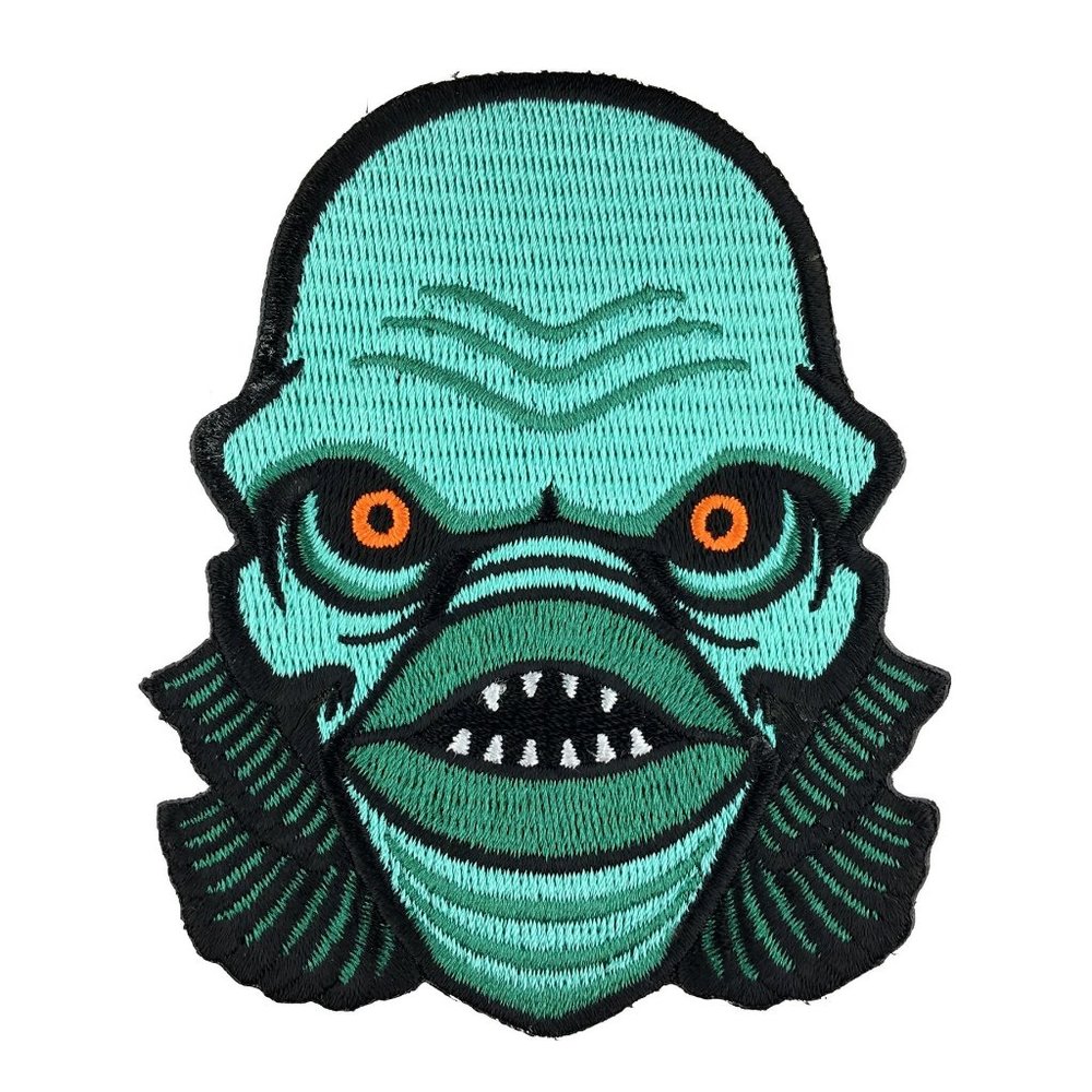 Lagoon Creature Embroidered Patch